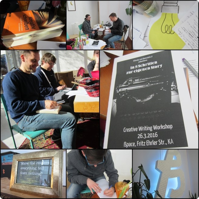 Bild Eindrücke vom Kiteratur-Workshop im ßpace