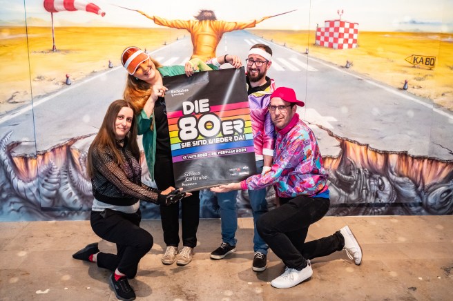 ARTIS-Uli Deck// 17.06.2023 Badisches Landesmuseum, BLM Eröffnung der Ausstellung "Die 80er - Sie sind wieder da!"