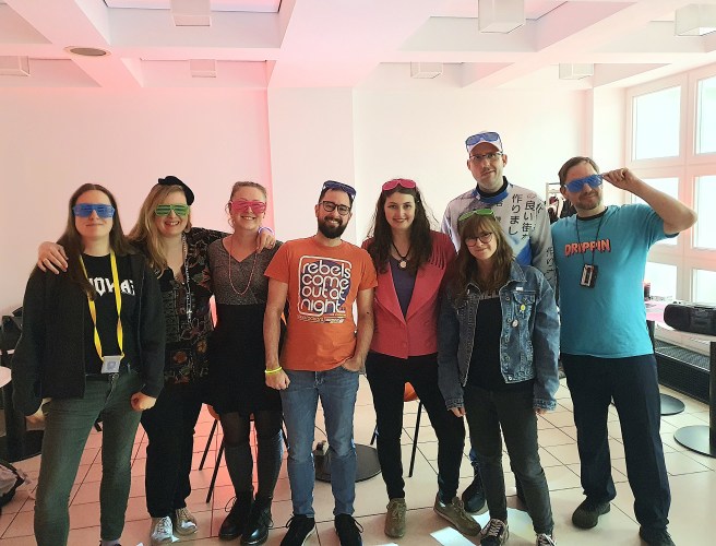 Gruppenbild KITeratur_80er-Lesung