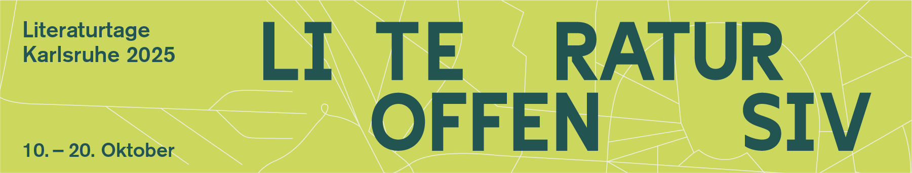 Literaturtage Banner